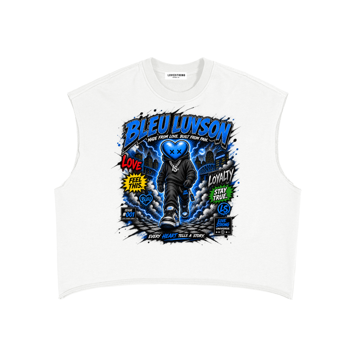 Adventures of Bleu Boxy Tank Top