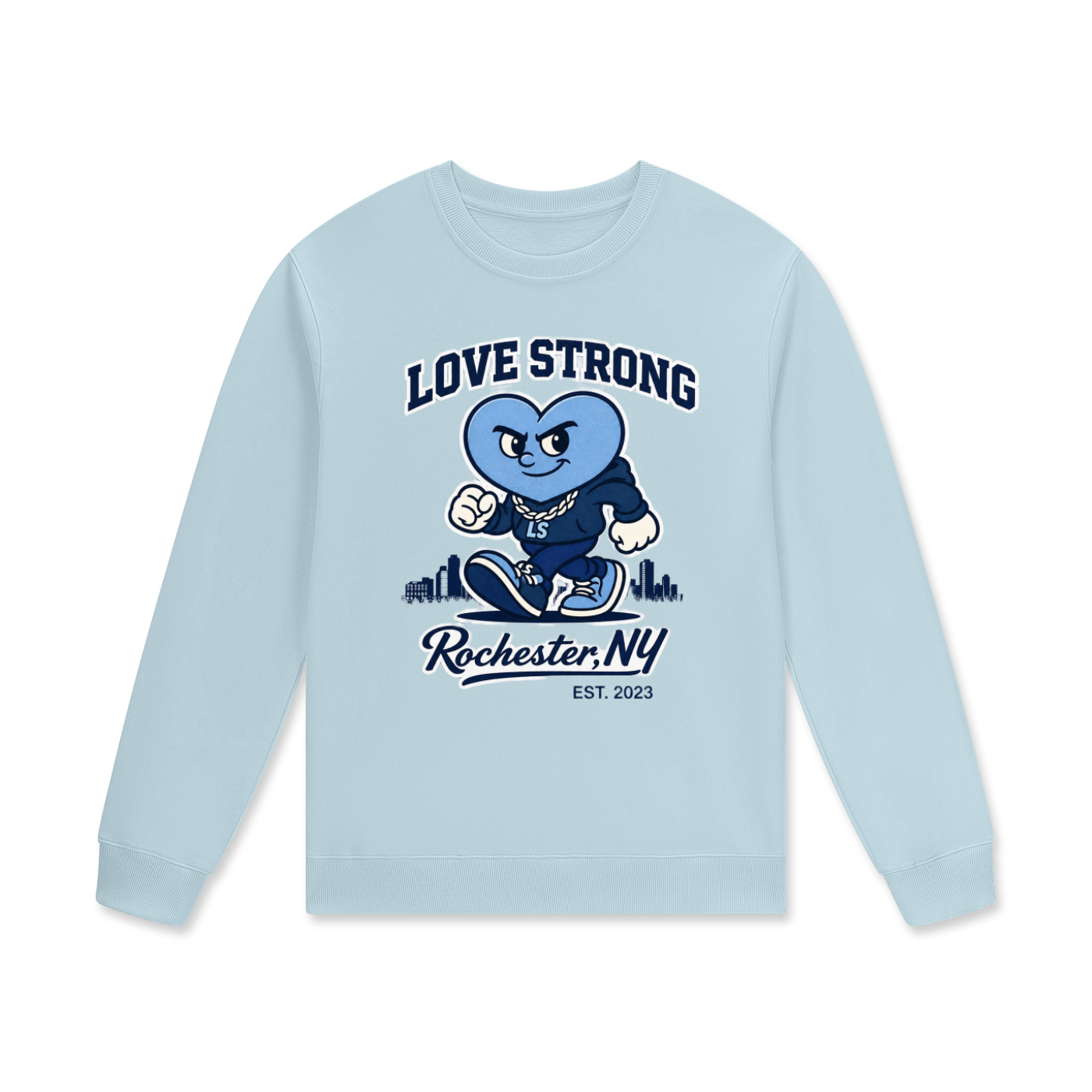 City Roc Streetwear Unisex Cotton Pullover