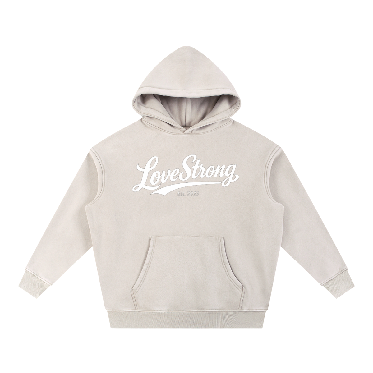 Founders - Snow Wash Fleece Oversize Hoodie