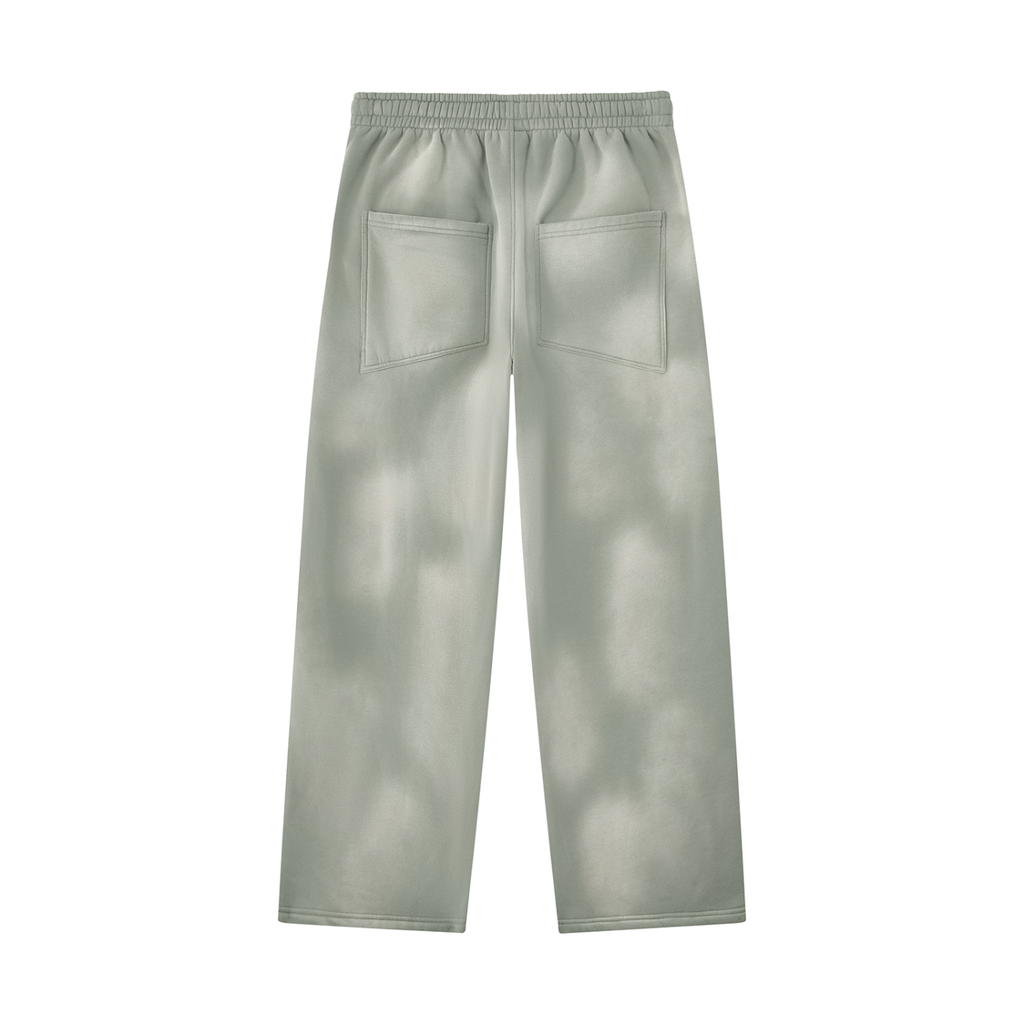 Lovestrong Flower Unisex Sunfade Wide Leg Fleece Sweatpants