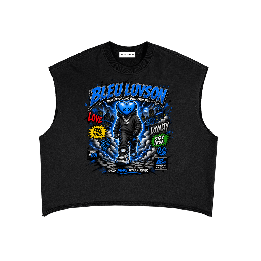 Adventures of Bleu Boxy Tank Top