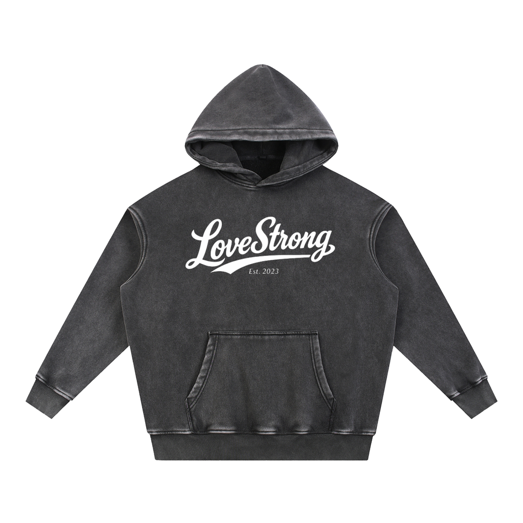 Founders - Snow Wash Fleece Oversize Hoodie
