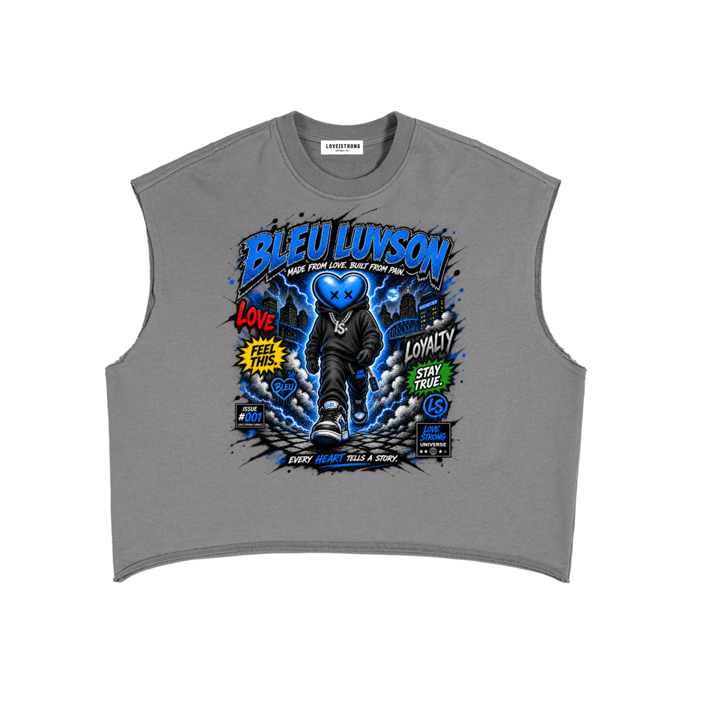 Adventures of Bleu Boxy Tank Top