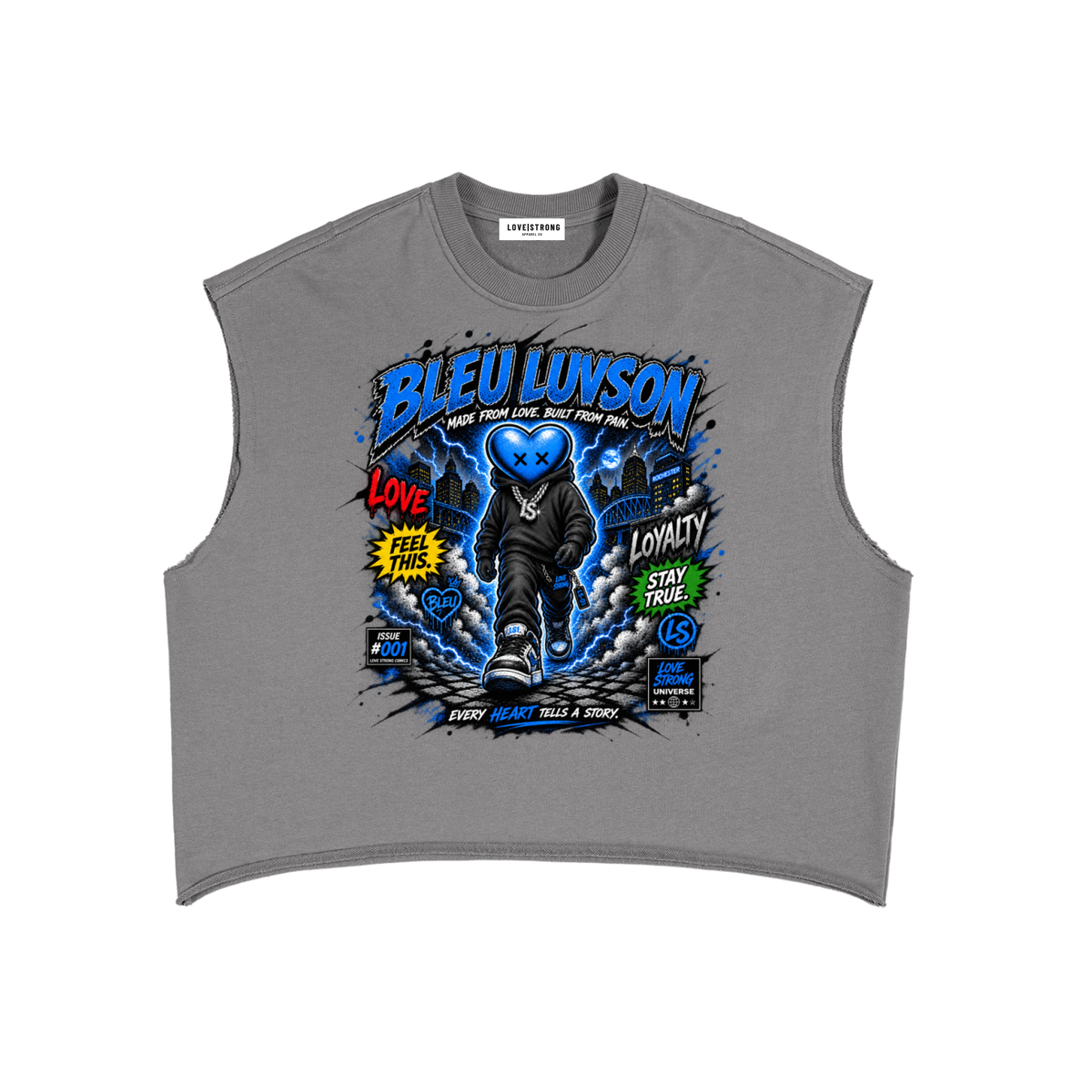 Adventures of Bleu Boxy Tank Top