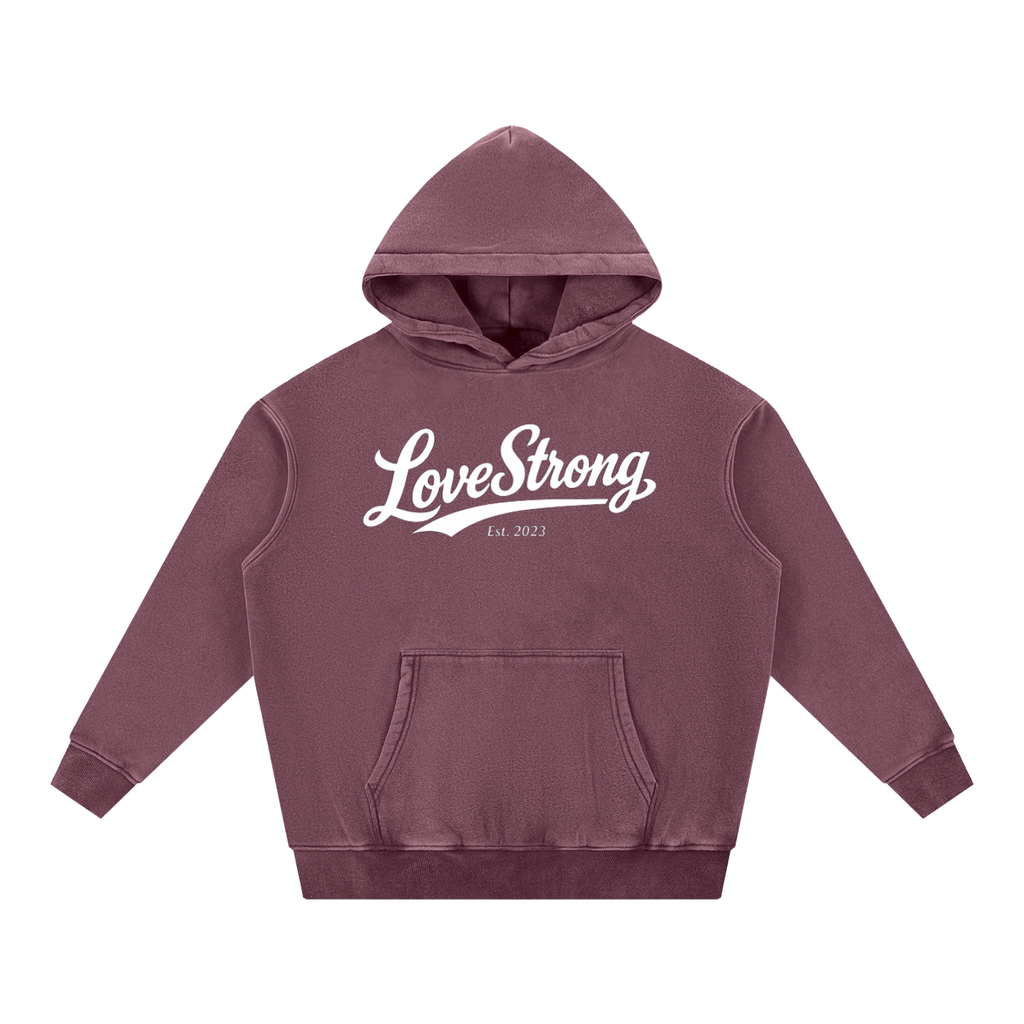 Founders - Snow Wash Fleece Oversize Hoodie