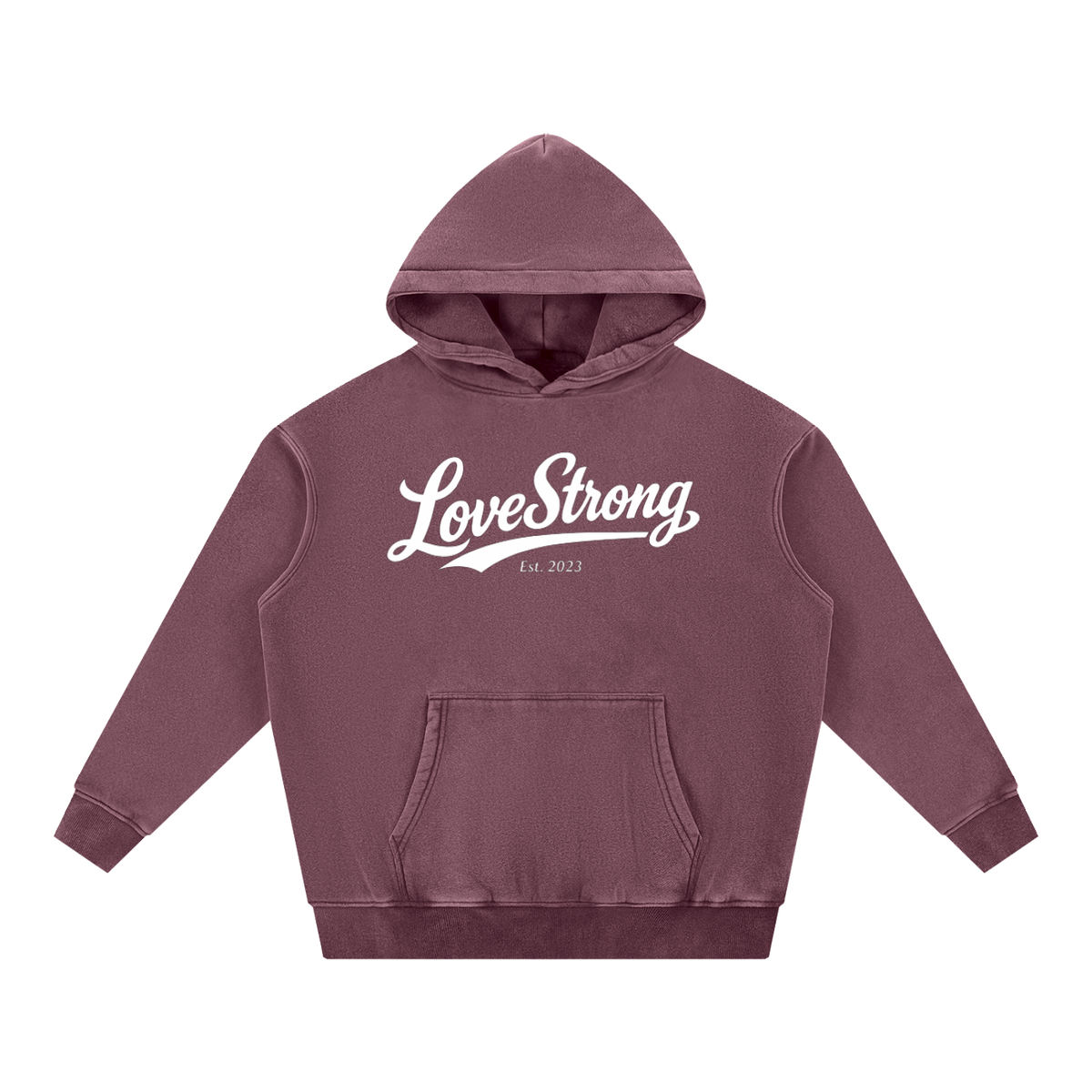 Founders - Snow Wash Fleece Oversize Hoodie