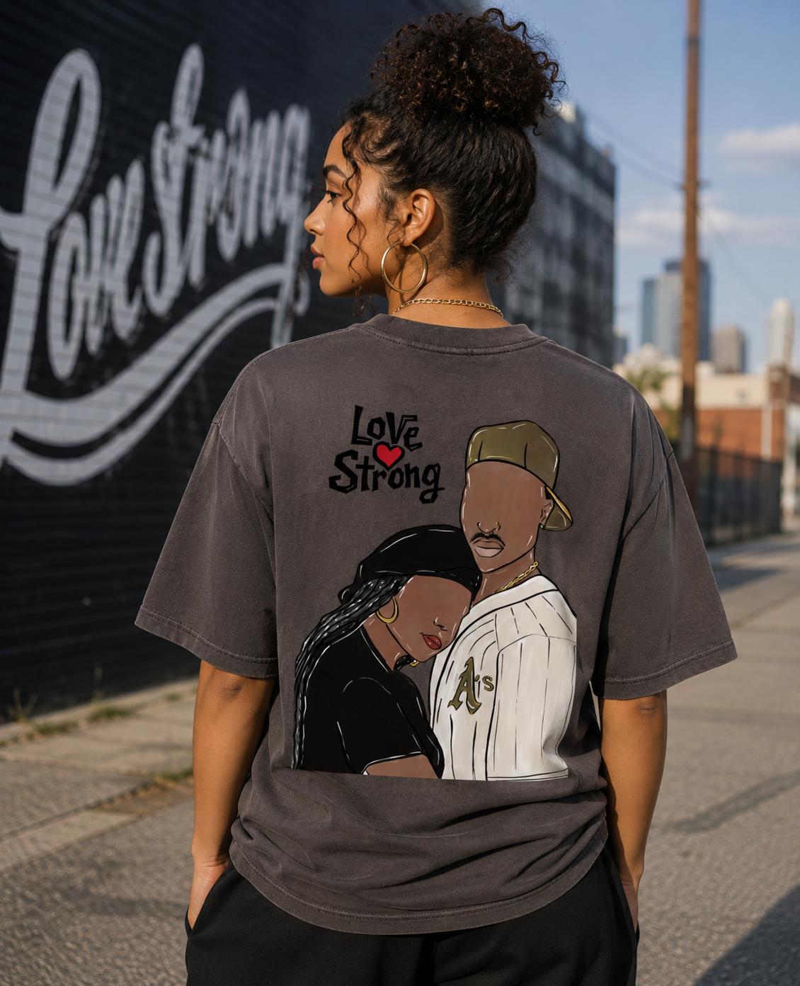 A Poetic Justice Oversized shirt
