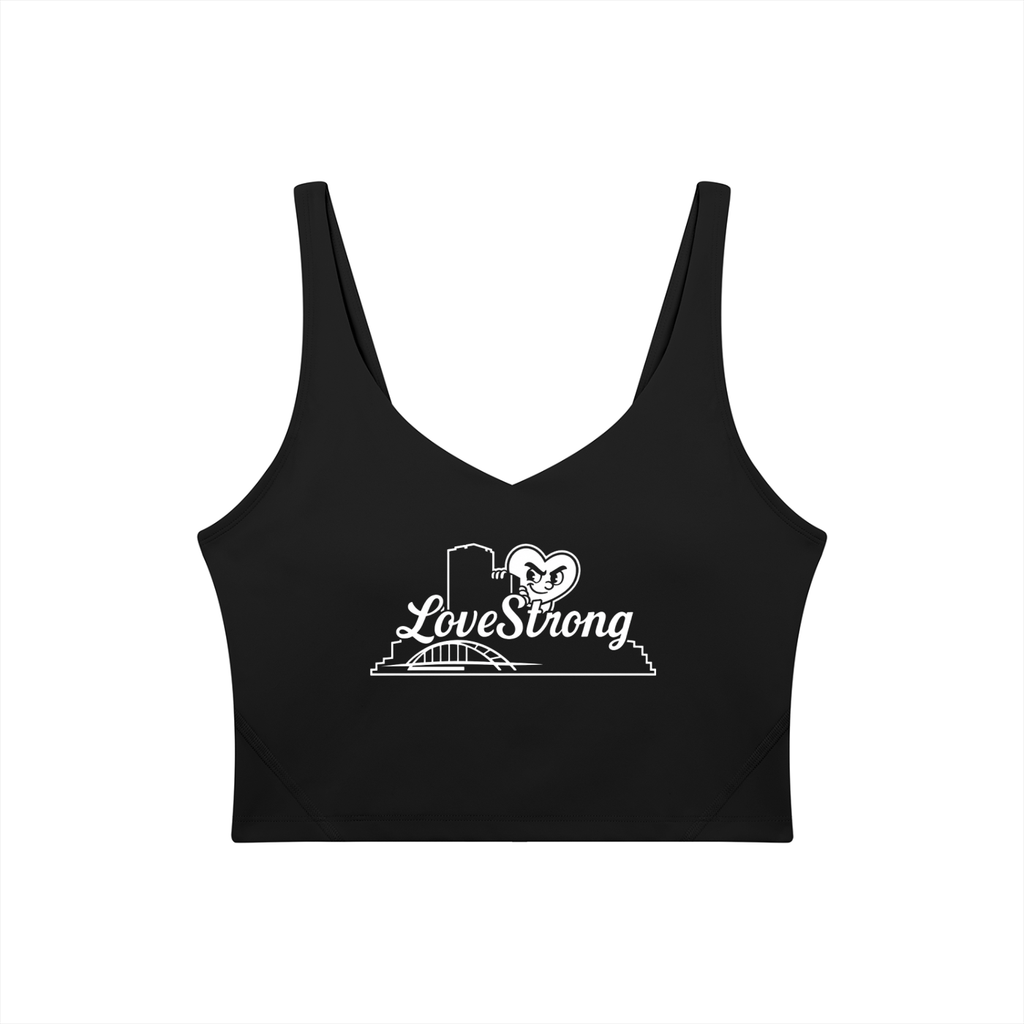 Women's V-Neck Yoga Sports Bra