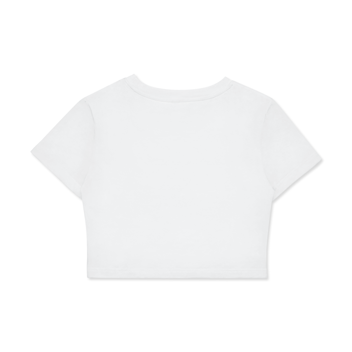 Break all the rules Women's Fitted Crop Tee