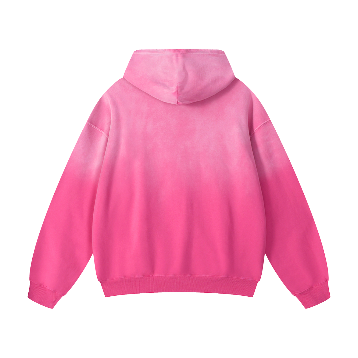 Sunburst Pink - Heavyweight Sunfade Oversized Hoodie